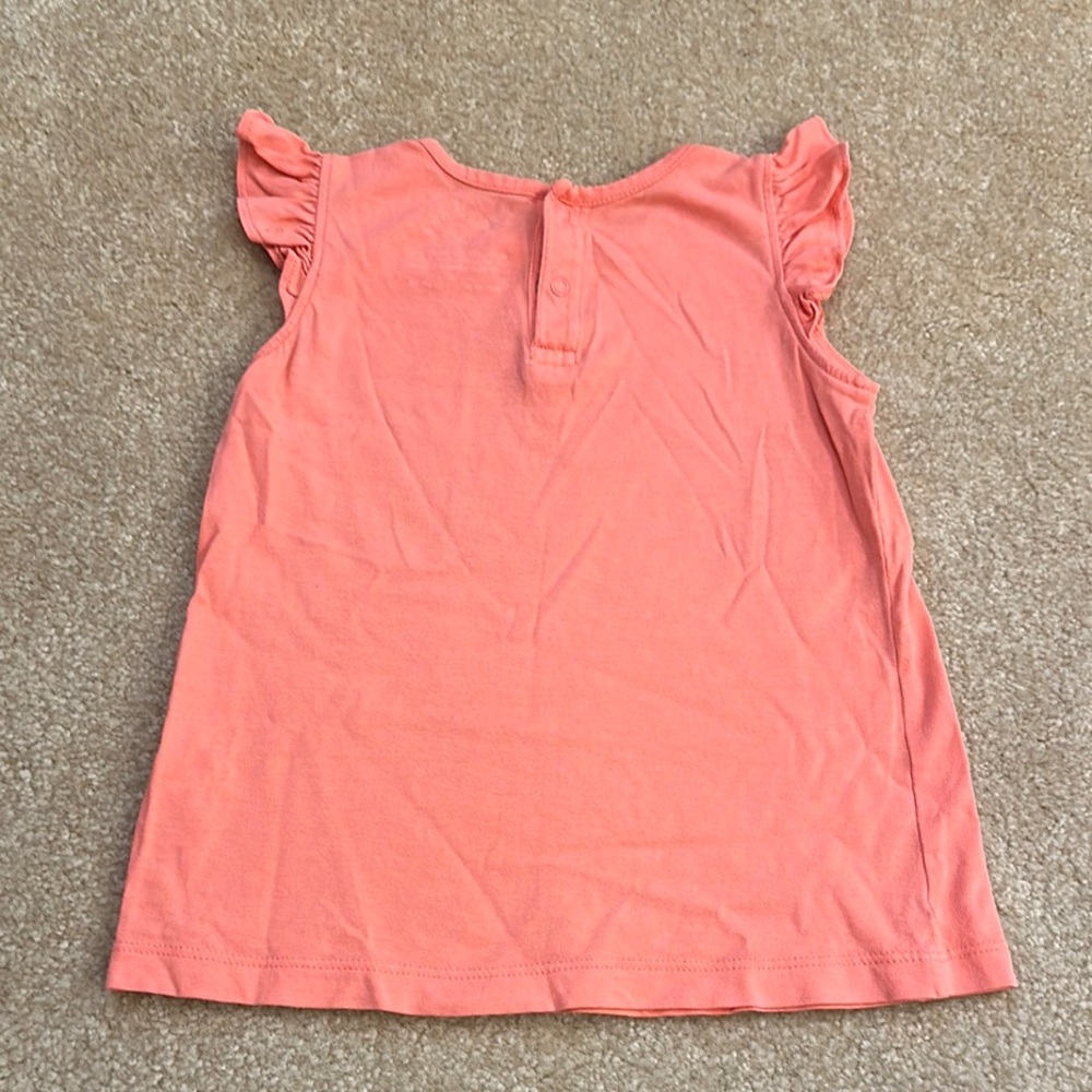 Coral Ruffle Tank- Primary - Picture 3 of 3